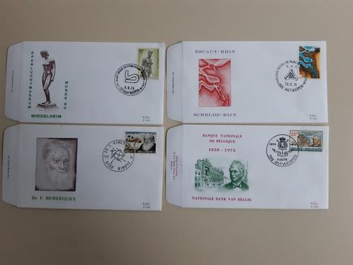 FDC nrs FDC P 454/P 455/P 457 en P 458, Postzegels en Munten, Postzegels | Thematische zegels, Gestempeld, Ophalen of Verzenden
