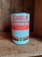 Castrol motor oil , olieblik 1liter vol, Collections, Boîte en métal, Comme neuf, Enlèvement ou Envoi