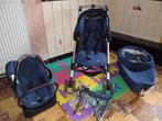 Buggy met draagmand ( autogordels ) en maxi cosi, Kinderen en Baby's, Buggy's, Ophalen, Gebruikt, Overige merken, Verstelbare rugleuning