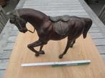 beeld van een paard in leder, Verzamelen, Ophalen, Gebruikt, Dier