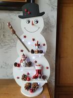 Kerstversiering - sneeuwpop, Zo goed als nieuw, Ophalen