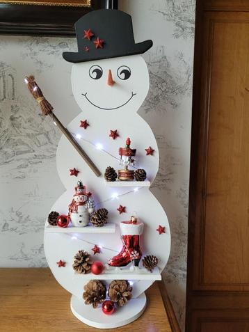 Kerstversiering - sneeuwpop