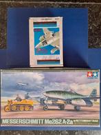 TAMIYA Me262A-2A+Kettenkraftrad+AIRES 4222 1/48, Hobby en Vrije tijd, Overige merken, Nieuw, Ophalen of Verzenden, Groter dan 1:72