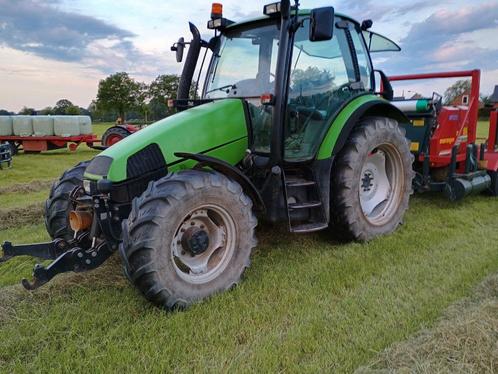 Tractor + toebehoren grasland, Zakelijke goederen, Landbouw | Tractoren, 7500 tot 10000, Deutz - Fahr, 80 tot 120 Pk, Gebruikt