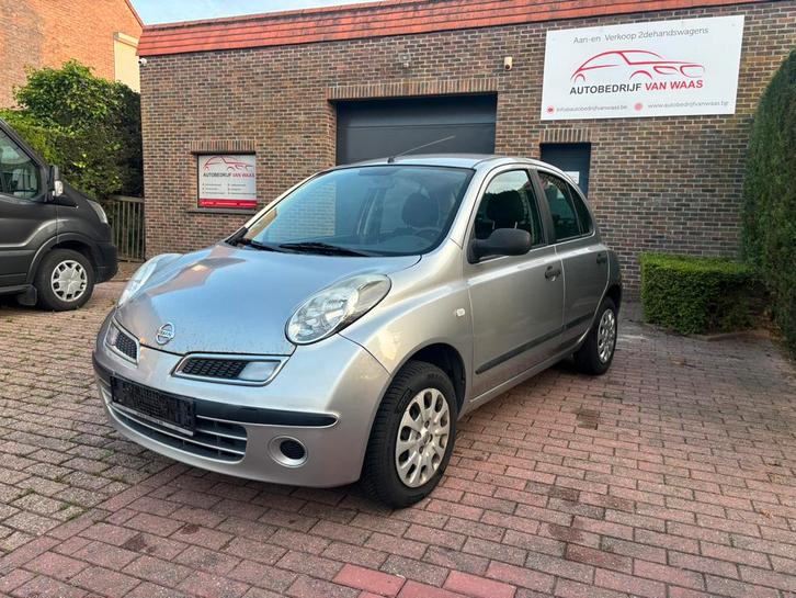 Nissan Micra 1.2 Benzine2008* Airco!* Slechts 92.000Km, Auto's, Nissan, Bedrijf, Micra, ABS, Adaptieve lichten, Airbags, Airconditioning