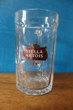 Bierpul, glazen bierpot Stella Artois, Ophalen of Verzenden, Gebruikt, Pul(len), Stella Artois