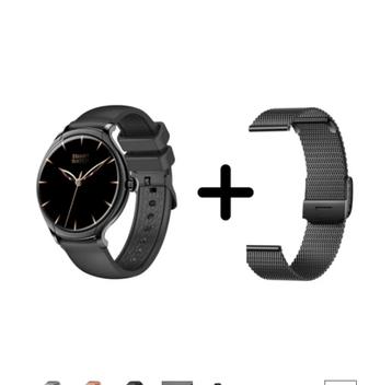 Smartwatch Kiraal Graceful zwart beschikbaar voor biedingen