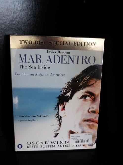MAR ADENTRO (Javier Bardem) NIEUW IN VERPAKKING, Cd's en Dvd's, Dvd's | Drama, Nieuw in verpakking, Drama, Vanaf 6 jaar, Ophalen