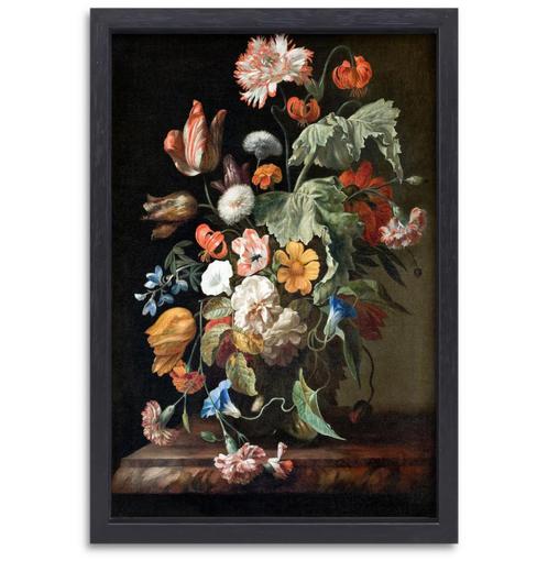 Nature morte aux fleurs - Rachel Ruysch toile + cadre de cui, Maison & Meubles, Accessoires pour la Maison | Peintures, Dessins & Photos