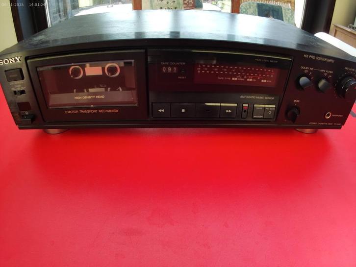 Sony cassettedeck TC-K420 lees beschrijving!, Audio, Tv en Foto, Cassettedecks, Enkel, Sony, Tape counter, Ophalen