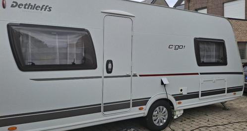 dethleffs 495 fr van 2022, Caravans en Kamperen, Caravans, Particulier, tot en met 4, 1250 - 1500 kg, Rondzit, Dethleffs, Frans bed