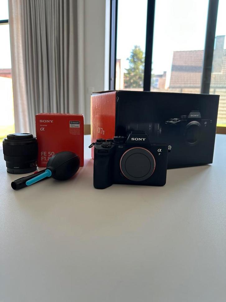 Sony A7IV camera - Sony lens f1.8 50 mm, Audio, Tv en Foto, Fotocamera's Digitaal, Zo goed als nieuw, Sony, Ophalen