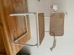 TAFEL+ STOEL, Huis en Inrichting, Stoelen, Ophalen, Overige materialen, Gebruikt, Wit