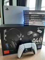 Ps 5 console met disc editie + headset astro A40 TR, Ophalen, Zo goed als nieuw, Playstation 5 Digital