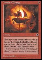 Winds of Change - POR - MTG - beter dan ex, Ophalen of Verzenden