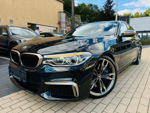 BMW M550i, 2018, 120.000 km, volledige optie!!!, Auto's, BMW, Particulier, Achteruitrijcamera, Automaat, Zwart, Zwart, Leder, Ophalen