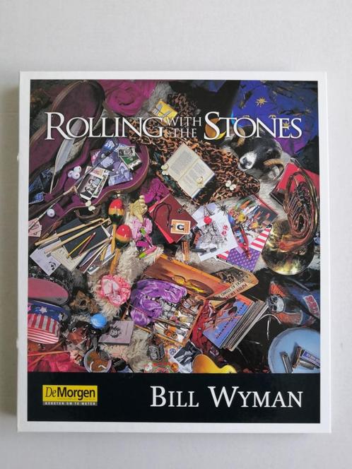 "ROLLING WITH THE STONES" - Verzamelboek Bill Wyman, Livres, Musique, Comme neuf, Artiste, Enlèvement ou Envoi