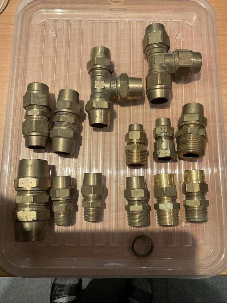 Klemkoppelingen gas VSH, Doe-het-zelf en Bouw, Verwarming en Radiatoren, Nieuw, Ophalen of Verzenden