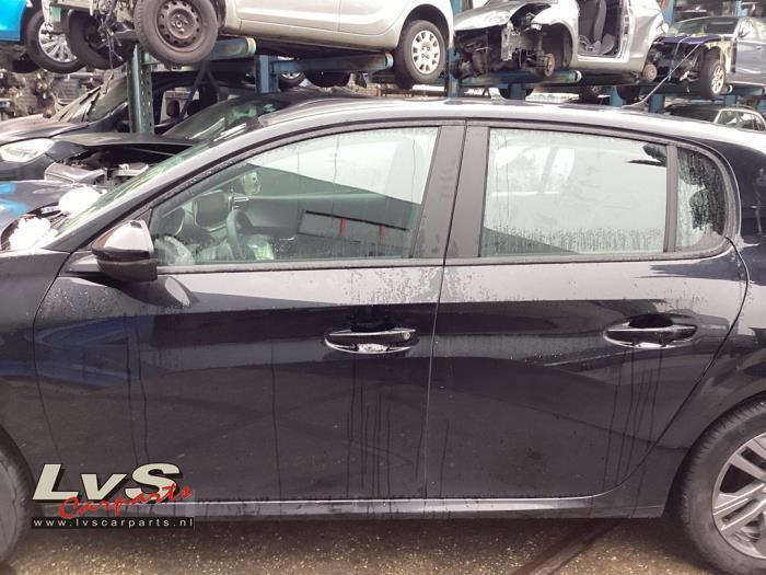 Portier 4Deurs links-voor van een Peugeot 208 (KTV), Auto-onderdelen, Carrosserie, Deur, Peugeot, Gebruikt, 3 maanden garantie