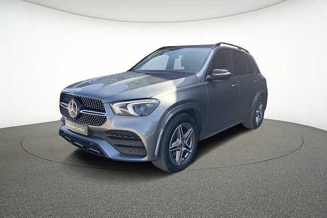 Mercedes-Benz GLE 450 4MATIC AMG Line, Auto's, Mercedes-Benz, GLE, Elektrische buitenspiegels, Navigatiesysteem, Parkeercamera