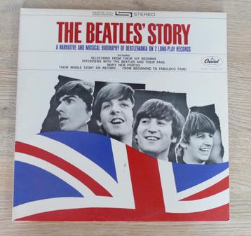 2LP  The Beatles ‎– The Beatles' Story   beschikbaar voor biedingen
