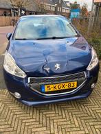 Peugeot 208 1.2 VTI allure 2013 !!!!!schade!!!!, Auto's, Peugeot, Voorwielaandrijving, Zwart, Blauw, Leder