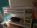 Stapelbed wit Ikea mydal, 90x200, Ophalen, Gebruikt, Stapelbed