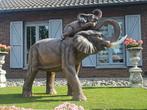 Tuinbeeld olifant, Ophalen