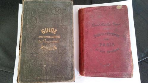lot : 2  anciens  livres  sur la FRANCE  et  PARIS, Antiek en Kunst, Antiek | Boeken en Manuscripten, Ophalen