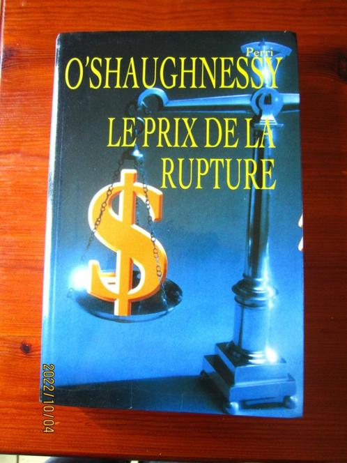 Livre "Le prix de la rupture" de Perri O'Shaughnessy, Livres, Romans, Comme neuf, Envoi
