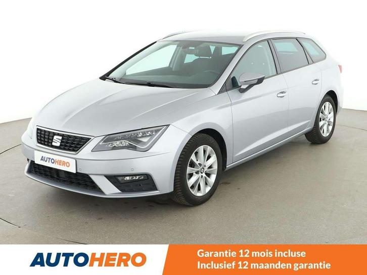 SEAT Leon 1.4 TGI Style (bj 2018), Auto's, Seat, Te koop, Leon, ABS, Adaptive Cruise Control, Airbags, Airconditioning, Android Auto