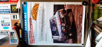 Affiche Samba rallye championnat d'Allemagne, Enlèvement ou Envoi, Comme neuf