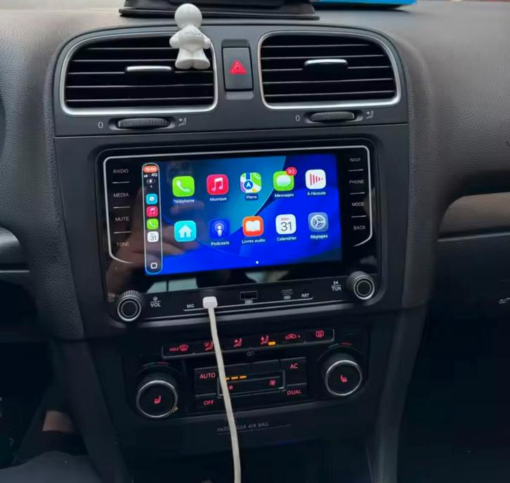 🔵150€🔥!!!CARPLAY Bluetooth VW USB /TYPE-C Installation, Autos : Divers, Autoradios, Neuf, Enlèvement