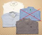 3 jongenshemdjes, maat 3-4 jaar, Ophalen of Verzenden, Gebruikt, Jongen, Overhemd of Blouse