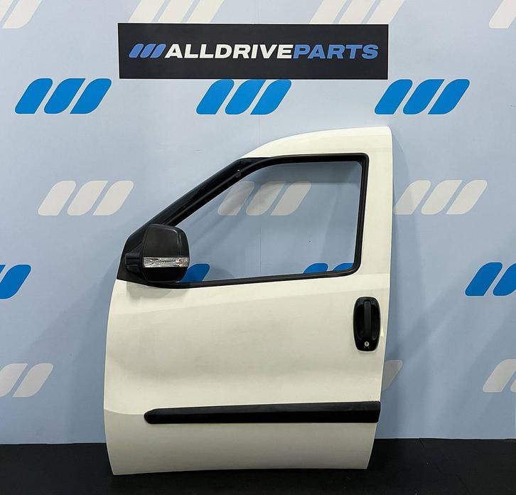 Fiat Doblo Opel Combo Voorportier links wit 52014834, Autos : Pièces & Accessoires, Carrosserie & Tôlerie, Porte, Avant, Gauche