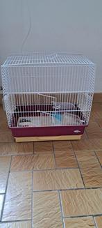 1 vogelkooi met accessoires, Dieren en Toebehoren, Ophalen, Gebruikt, Overige materialen, Vogelkooi