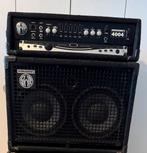 Vintage Basversterker met 1 bascabinet, Muziek en Instrumenten, Ophalen, Gebruikt, Basgitaar, 100 watt of meer