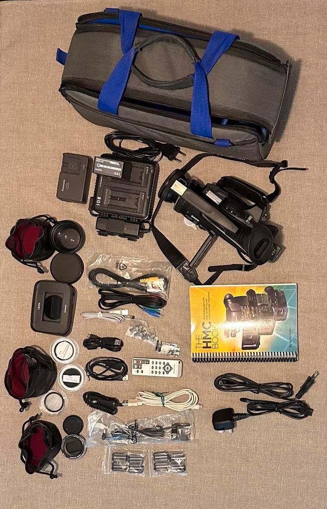 Panasonic AG-HMC41E professionele camcorder, Audio, Tv en Foto, Videocamera's Digitaal, Zo goed als nieuw, Camera, Geheugenkaart