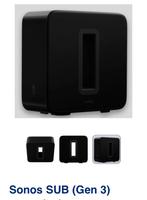 Sonos sub 3 zwart, Ophalen, Zo goed als nieuw