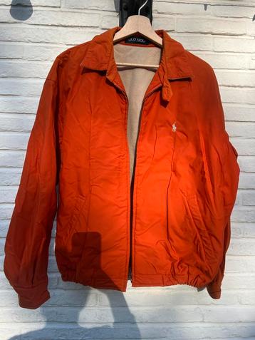 Vintage POLO RALPH LAUREN jacket, Kleding | Heren, Jassen | Winter, Ralph Lauren, Oranje, Ophalen of Verzenden, Zo goed als nieuw