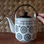 Onberispelijke aardewerken theepot van 1 liter, Ophalen of Verzenden, Gebruikt