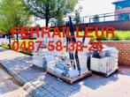 FERRAİLLEUR 0487-58-38-26 Bruxelles et Environ, Doe-het-zelf en Bouw, Ophalen, Zo goed als nieuw
