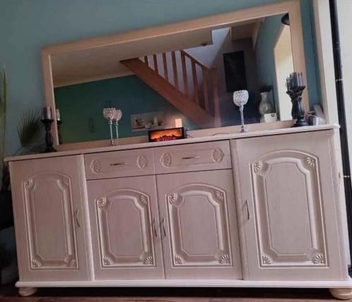 Eetkamer dressoir kast vitrinekast 6 persoons tafel Tv meube, Huis en Inrichting, Complete eetkamers, Ophalen