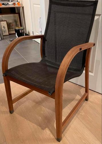 4 chaises de jardin en Teck  55€/chaise beschikbaar voor biedingen