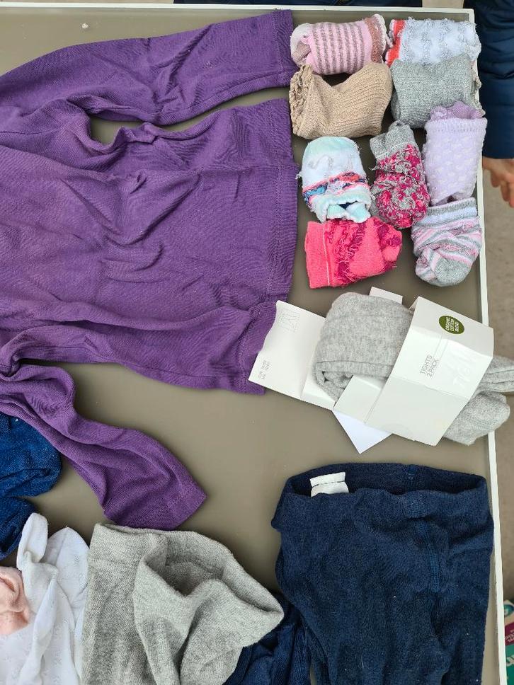 kousenbroek, broekkousen 80-86, Kinderen en Baby's, Babykleding | Maat 80, Zo goed als nieuw, Ophalen