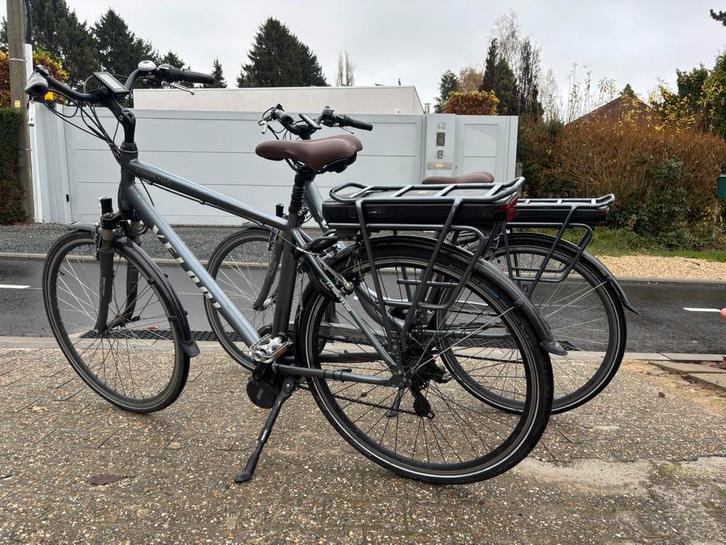 2x elektrische Fietsen Middenmotor Veloci, Fietsen en Brommers, Elektrische fietsen, Zo goed als nieuw, Ophalen of Verzenden