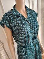 mooie vintage handgemaakte jurk  als nieuw <3, Taille 36 (S), Comme neuf, Vintage, Sous le genou