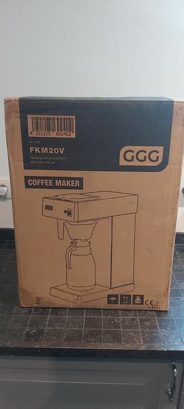 Cafetière GGG FKM20V. disponible aux enchères