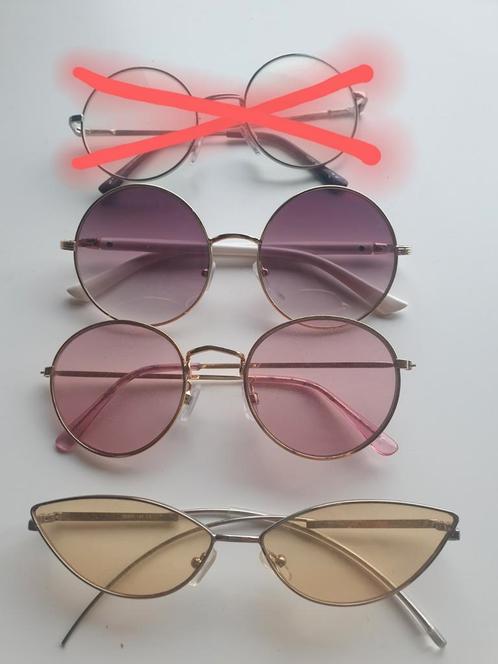 Brillen met gewone glazen (voor toneel of als accessoire), Handtassen en Accessoires, Zonnebrillen en Brillen | Dames, Gebruikt