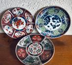 3x Imari bordjes Japan., Antiek en Kunst, Antiek | Porselein, Ophalen